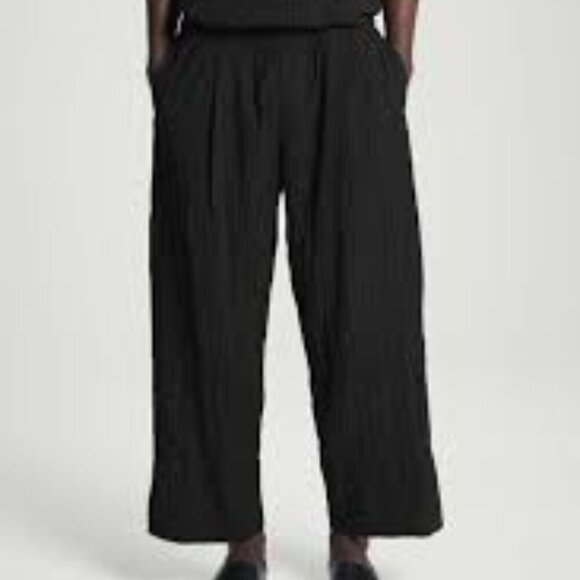 COS Crinkled Wide Leg Trousers size 4 - Picture 1 of 7